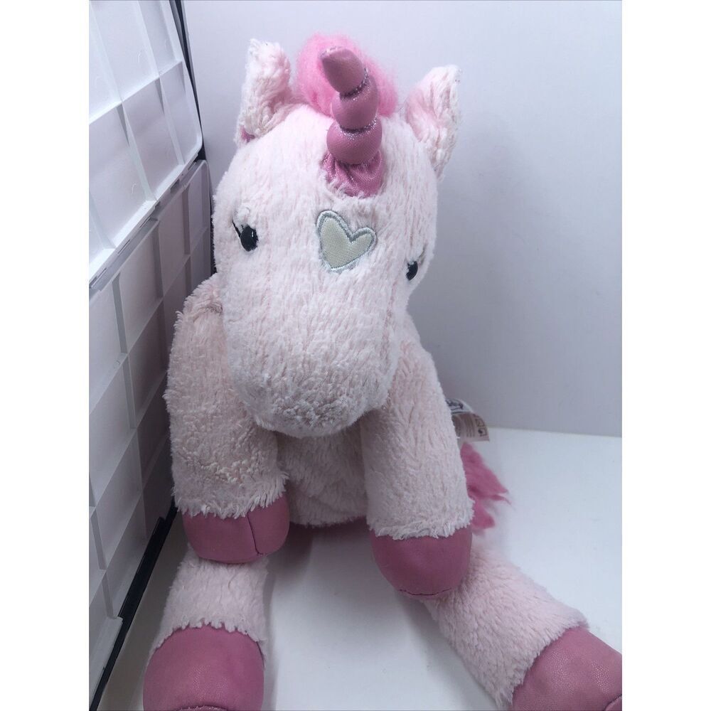 17" Scentsy Buddy Pink Calypso Unicorn Plush Full Size Stuffed Animal W/ Pack